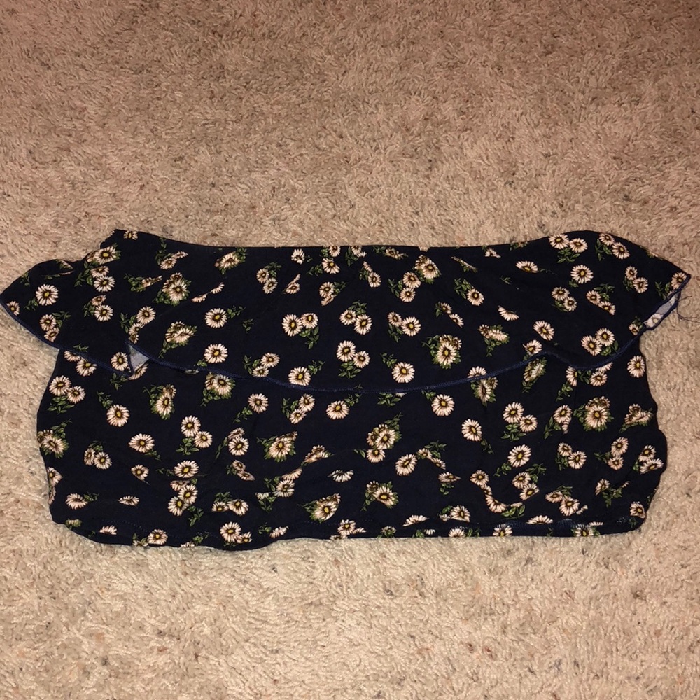 Flower crop top